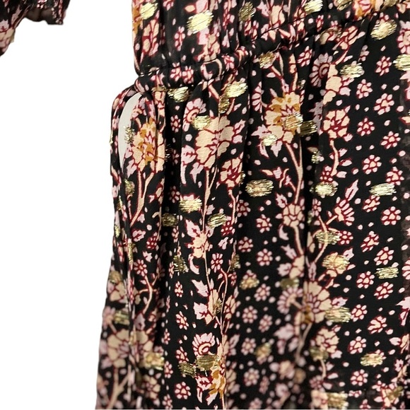 ULLA JOHNSON Erisa Silk Ruffled Boho Dress - Picture 12 of 16